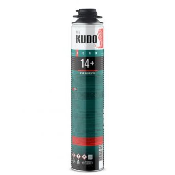 Клей-пена монтажный для теплоизоляции Kudo proff 14+ pur adhesive Клей-пена монтажный для теплоизоляции Kudo proff 14+ pur adhesive