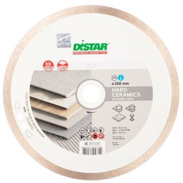 Диск алмазный по керамограниту Distar Hard ceramics 5D 250х25,4х1,6 мм