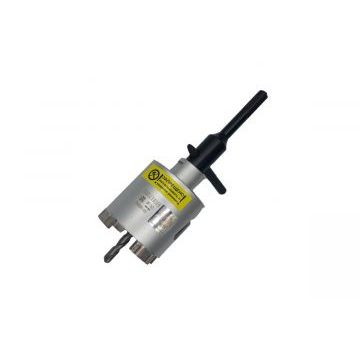 Коронка алмазная сегментная по бетону Hilberg SDS-plus d68 мм