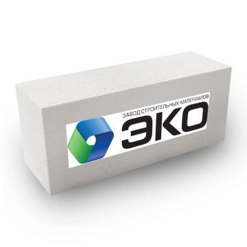 Блок газобетонный ЭКО D500 600х250х200 мм