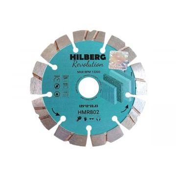Диск алмазный отрезной Revolution 125х22.23х12 мм Hilberg HMR802