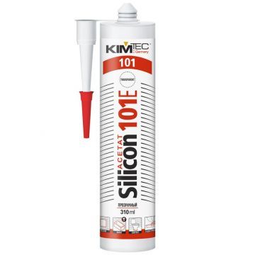 Герметик силиконовый KimTec Silicon 101E прозрачный 310 мл