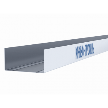 Профиль направляющий Knauf 75х40 мм 0.6 мм 3 м