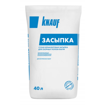 Керамзитовая засыпка Knauf фракция 0-5 мм 40 л